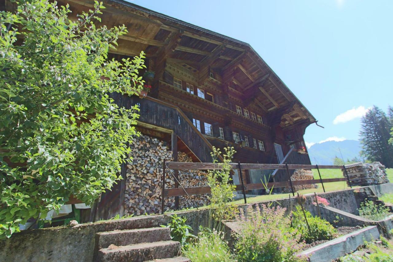 Apartmán Les Favrod L'Etivaz Exteriér fotografie